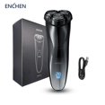 thumbnail image 1 of Afeitadora eléctrica ENCHEN Blackstone3, máquina de afeitar flotante 3D de Triple hoja, recortadora de barba recargable por USB lavable IPX7 Tan Jianjun  unisex, 1 of 2