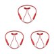 thumbnail image 4 of Seitruly Auricular para colgar en el cuello Compatible con Bluetooth V5.0 Auriculares inalámbricos Juego Manos libres Trabajo Correr Type1 NO1, 4 of 6