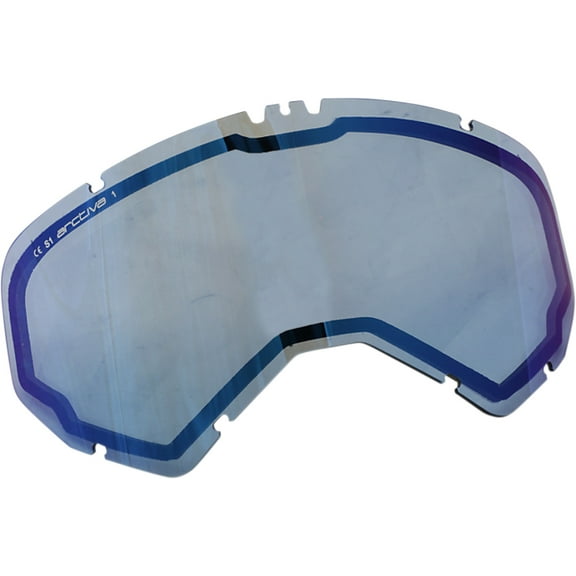 Arctiva Vibe Snow Goggle Replacement Dual Pane Lens Blue Mirror