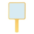 thumbnail image 1 of Hand Mirror Salon Barber Hairdressing Handheld Mirror with Handle(Square ), 1 of 5