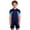 Dark Blue, variant on Teen Boys Quic1 Dry Gymnastics Outfit Kids Summer Athletic Set Youth Short Sets Short Sleeve Soccer Jerse1 and Soccer Shorts