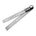 thumbnail image 1 of Liquidation! beishanbush Protracteur Règle d'Angle Numérique Nouvelle Règle de Précision 2 en 1 & Instrument de Mesure d'Angle Numérique Protracteur Règle de Mesure Multi-Angle Outil de Mesure Taille Unique Multi-Couleur, 1 of 8
