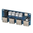 thumbnail image 4 of Tablero Divisor De Energía USB, Indicador De Energía Módulo De Expansión De Energía 4 Canales Para El Hogar, 4 of 7