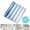 Blue, variant on Smooth White Correction Tape,5pcs Daily Writing Correction Tape,Compact Pull-Out Pen for Home,Office