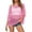 Pink, variant on Women's Knit Sequin Poncho Top Crochet Batwing Sleeve Asymmetrical Beach Cover Up