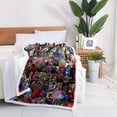 thumbnail image 3 of Blanket Doodle Set 3D Throwing Blanket Bed Warm And Soft Rug Super Soft Blanket, 3 of 7