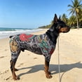thumbnail image 3 of Pet Funny Cool Print Four-Legged Shirt Breathable Soft Puppy Jumpsuit Bodysuit For Small Dogs All Seasons, 3 of 9