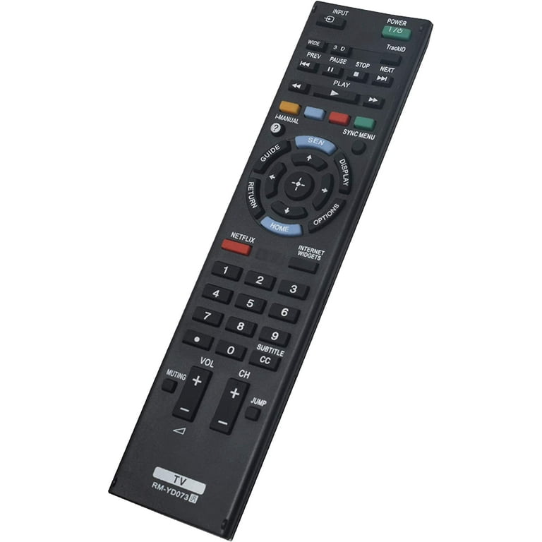 New RM-YD073 Replace Remote fit for Sony BRAVIA TV KDL-46HX750 KDL