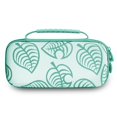 thumbnail image 1 of Portable Storage Case (green Leaf) For Nintendo Switch Lite Models Durable Hard Shell Game Storage Handbag Portable Travel Bag Pu Bag, 1 of 5