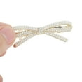 thumbnail image 4 of Unique Bargains 1 Pc Hair Clips Cute Pearl Bow Spring Clip Hairdo Clip Gold Tone White, 4 of 5