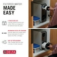 thumbnail image 3 of Delta DWQ300202 Clarifi Reverse Osmosis Carbon Filter Cartridge Replacement, 3 of 5