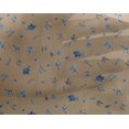 thumbnail image 4 of oneOone Georgette Viscose Fabric Leaves & Flower Floral Decor Fabric Printed BTY 42 Inch Wide, 4 of 4