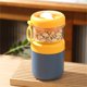 thumbnail image 5 of Taza aislante de acero inoxidable 304 con tapa y cuchara para desayuno de avena - Taza térmica portátil de gran capacidad para estudiantes trabajadores sopa y leche para viajes, 5 of 6