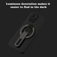 thumbnail image 5 of Clerance!Graphite Black 1pcs Double-Sided Magnetic Decompression Ring Mobile Phone Holder 360 Rotating Silicone Holder Zinc Alloy Material Ultra, 5 of 5