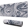thumbnail image 1 of 31.5x11.8inch Gaming Mouse Mat - Fluid Pattern for Full Desk Coverage and Stylish Look, 1 of 7