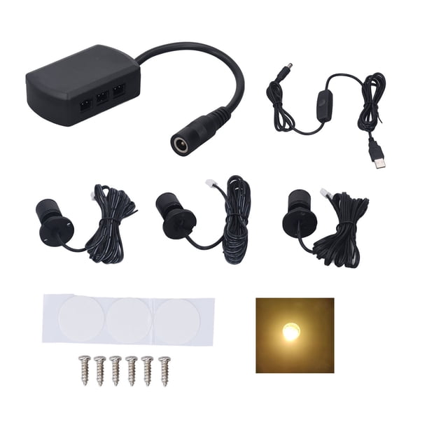 <p>Mini Led Spot Lights USB Spot Light Mini LED Spot Lights 5V USB Showcase Display Light 1 To 3 Dimmable Small Cabinet Light For Jewelry Collection</p>