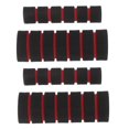 thumbnail image 1 of Motorcycle Grip Covers Red Sponge Handlebar Sleeves Non Slip Performance Brake Lever Protection Easy Installation for Motorbike Bicycle Use, 1 of 5