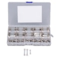 thumbnail image 3 of Fusibles, 150 piezas Fusibles de vidrio Fusibles de vidrio de aleación Fusible de tubo Kit surtido Grado profesional, 3 of 14
