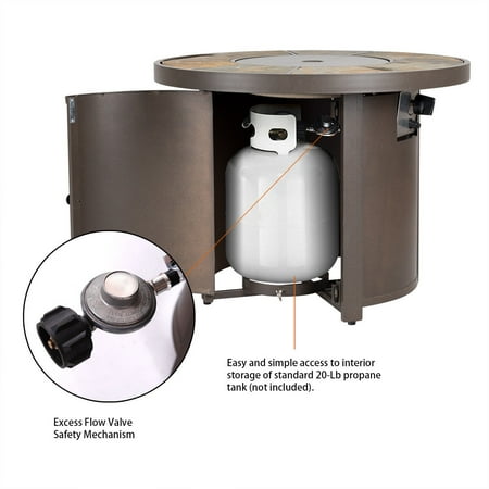 Propane Fire Table Walmart Photos