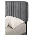 thumbnail image 4 of Newboti Furniture Lodi G0408-QB-UP QUEEN BED, GRAY NO.53528, 4 of 5