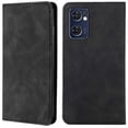 thumbnail image 1 of For Oppo Find X5 Lite Skin Touch Feeling Flip Case Absorption Folding Stand Cover with Card Slots, 1 of 5