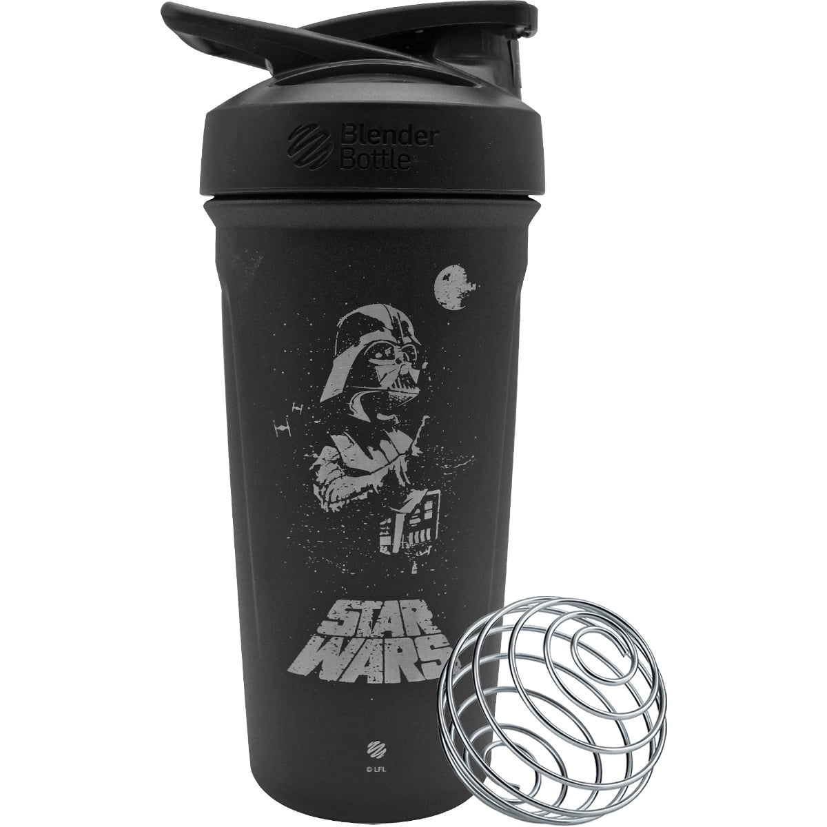 Blender Bottle Star Wars Strada 24 oz. Stainless Steel Shaker Darth