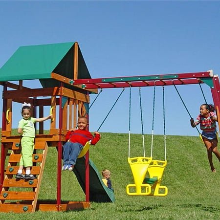 Durango Wooden Gym Play Center & Swing Set
