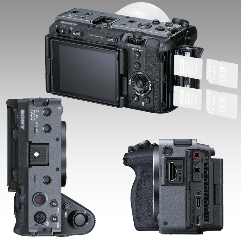 Sony FX30 Digital Cinema Camera — Glazer's Camera