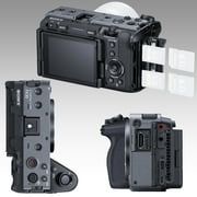 Ultimaxx Sony FX30 Digital Cinema Camera Bundle – Body Only, 2x 128GB SD Cards, LED Light Kit, 2 Spare Batteries & Accessories 24-Piece (International Model)
