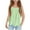 Green., variant on Agkizg Summer Girls Casual Tops Fashion Sleeveless Tank Tops Round Neck Solid Color T Shirts Loose Fitting Cute Kids Clothes Tops