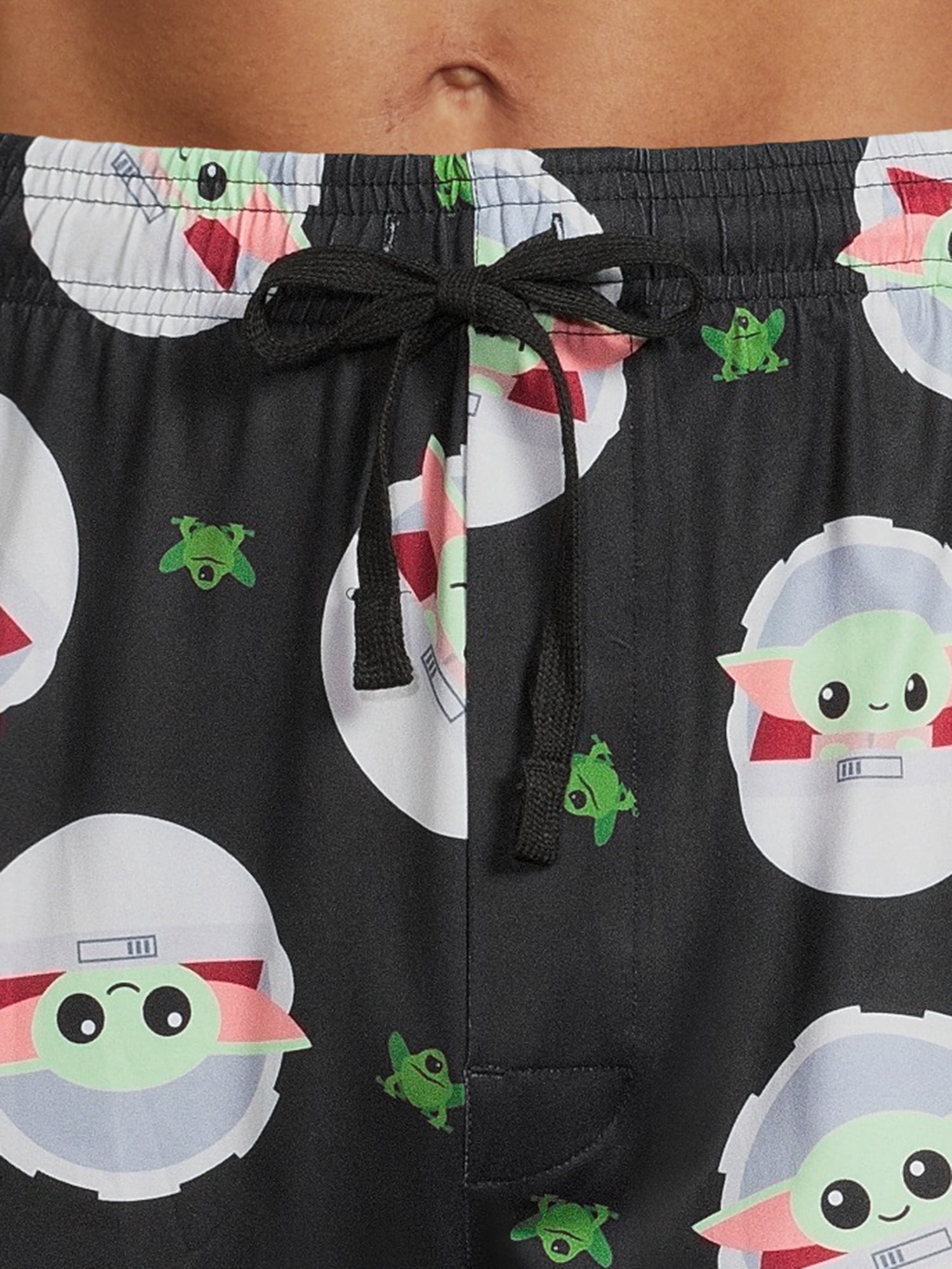 Star Wars Mandalorian Adult Men's Sleep Pants with Collectible Tin, Sizes S-2XL, Mens Pajamas