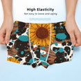 thumbnail image 3 of Yiaed Vintage Sunflowes Print Boys' Boxer Briefs Cotton Casual Stretch Comfort Boys Boxers - Kids Boxer Briefs Underwear for Boys (6-18)-X-Large, 3 of 5