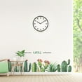 thumbnail image 5 of AURIGATE Wall Decals Palm Leaf Wall Stickers for Living Room, Green Plants Wall Decor Posters Vinyl Peel and Stick Art Murals for Bedroom Nursery Office, 5 of 5
