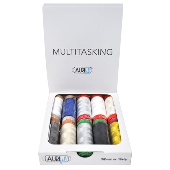 Aurifil Multitasking Thread Collection Mixed Weight 10 Small Spools