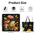 thumbnail image 2 of Cute Witch Frog Outdoor Picnic Blanket, Foldable Waterproof Beach Mat, Portable Beach Blanket for Beach Camping, Hiking, Family Concerts, 2 of 7