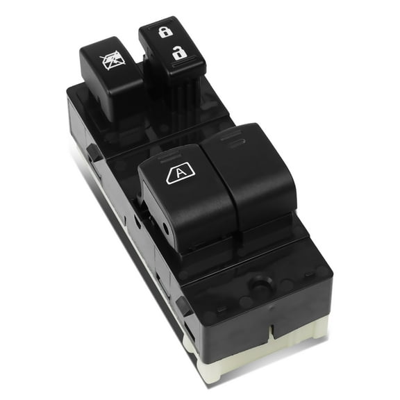 DNA Motoring WSW-060 For 2006-2020 Nissan Frontier King Cab Extended OE Style Driver Side Master Power Window Control Switch 07 08 09 10 11 12 13 14