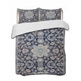 thumbnail image 2 of Blue Boho Twin XL Size Down Alternative Comforter, Lightweight Comforter Quilt Bedding Set with Pillow Shams Modern Geometric Abstract Art Vintage All Seasons Bed Comforter Duvet Insert 68"x98", 2 of 7