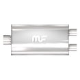 thumbnail image 1 of Magnaflow Performance Exhaust Muffler 12588 Single 3 Inch Center Inlet; Dual 2-1/2 Inch Outlets; 22 Inch Body/28 Inch Overall Length, 1 of 4