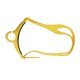 thumbnail image 2 of Diadema de snorkel ajustable para niños y adultos, banda de repuesto para tubo de aire. Amarillo, 2 of 9
