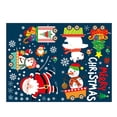 thumbnail image 2 of 8 Pegatinas de pared navideñas, pegatinas de pared para ventana de cristal, murales de Papá Noel, adornos navideños para el hogar, diciembre, 2 of 5