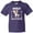 Purple, variant on Inktastic I'm a Cutie White and Brown Holstein Cow with Arrows Youth T-Shirt
