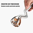 thumbnail image 3 of YERDGARY Professional Kitchen Tongs, High Quality 304 Stainless Steel, Curved Design To Avoid Dirty Table, Retractable Design That Can Be Completed With One Hand, 3 of 5