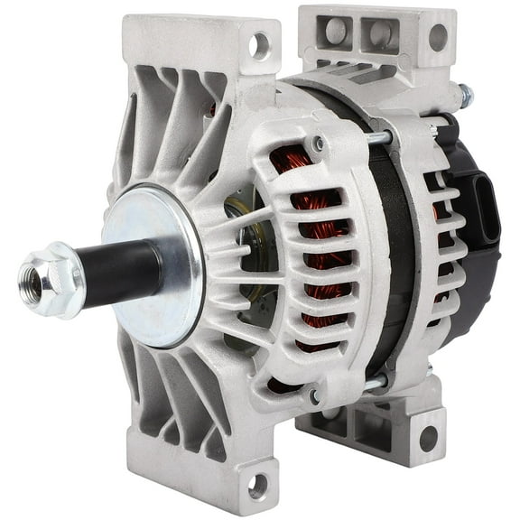 SCITOO Alternator Fits for Freightliner for Cascadia 11.9L 2012-2017,for Freightliner for M2 106 8.9L 2013-2017,for Peterbilt for 384 12.5L 2009-2011 12V 200Amp CW Pulley Not Included 8749
