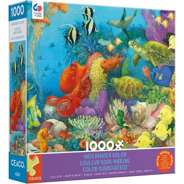 Rompecabezas Ceaco Underwater Color 1000 piezas