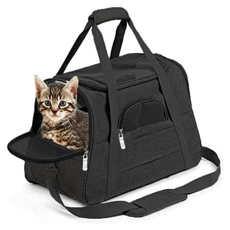 axGear Pet Cat Carrier Bag Mesh Breathable Travel Foldable Handbag Shoulder Bag