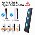 thumbnail image 3 of EEEkit External USB Cooling Fan Fit for PS5 Disc & Digital Edition with 3 Fans, Temperature Control Cooler with LED, Black, Not Fit for PS5 Slim or PS5 Pro, 3 of 7