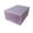 Purple, variant on Stackable Plastic Storage Drawer Organizer with Transparent Front Panel and Heart Handle for Home Office Use