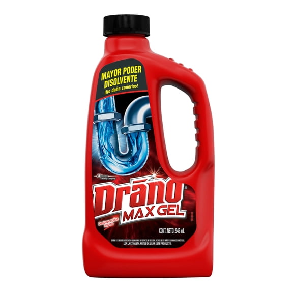 Destapacaños líquido Dráno max gel 946 ml