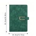 thumbnail image 3 of A5 Soft Cover Journal U Shape Buckle Notebook Thickened High End Business Notepad Stylish for Daily Writing, 3 of 5
