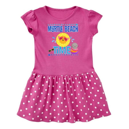 

Inktastic Myrtle Beach Vacation Time Gift Baby Girl Dress